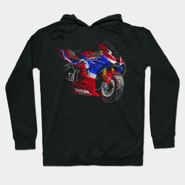 CBR Fireblade 1000 RR Hoodie by TwoLinerDesign